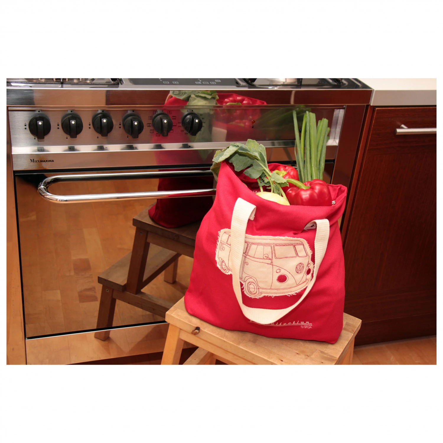 VW Collection - VW T1 Bus Shopper-Tasche Canvas - Sac à bandoulière 4 VW Collection - VW T1 Bus Shopper-Tasche Canvas - Sac à bandoulière – Image 2